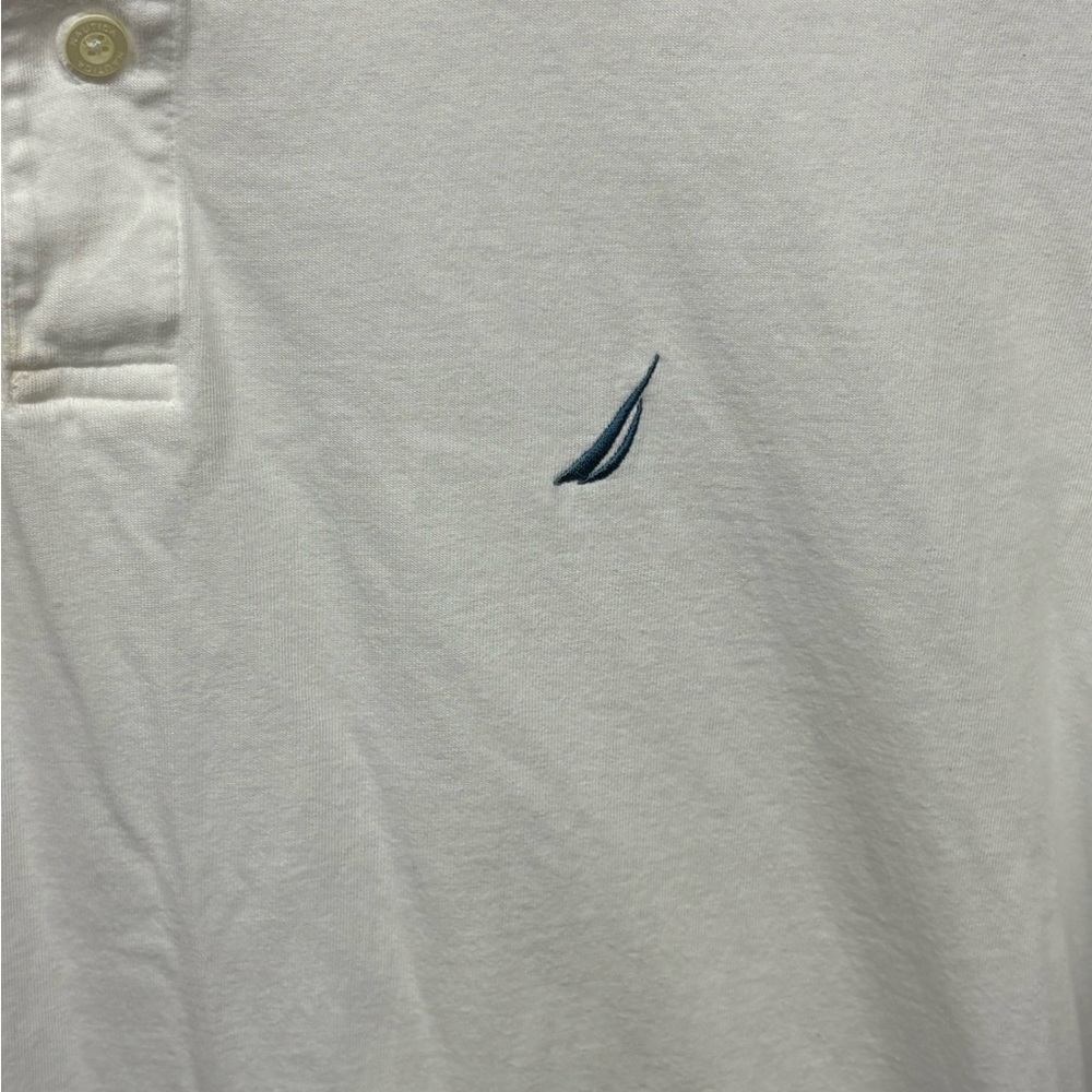 Nautica Men’s Performance Deck Polo Large – White – Classic - Picture 6 of 6